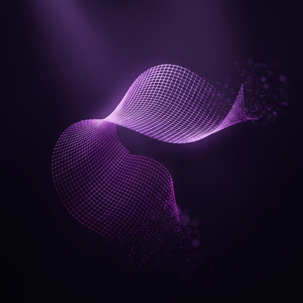 Pergola Performance β abstract render of a glowing web-layout lattice