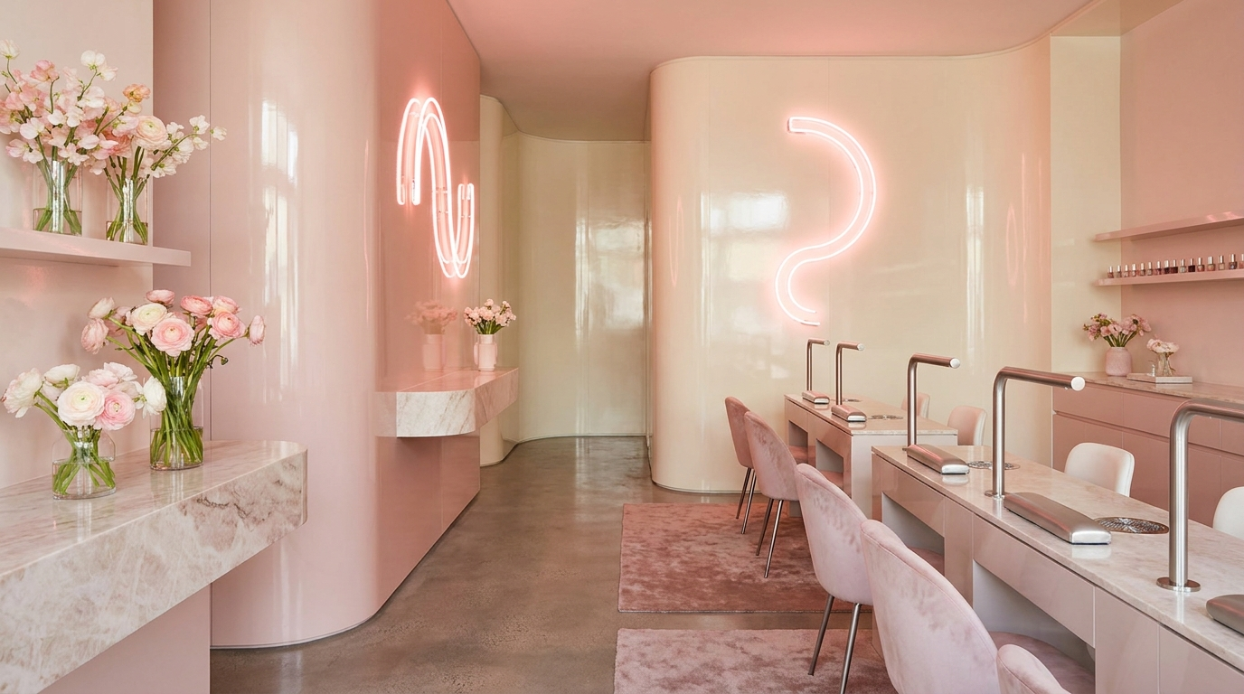 Polished Nail Studio interior